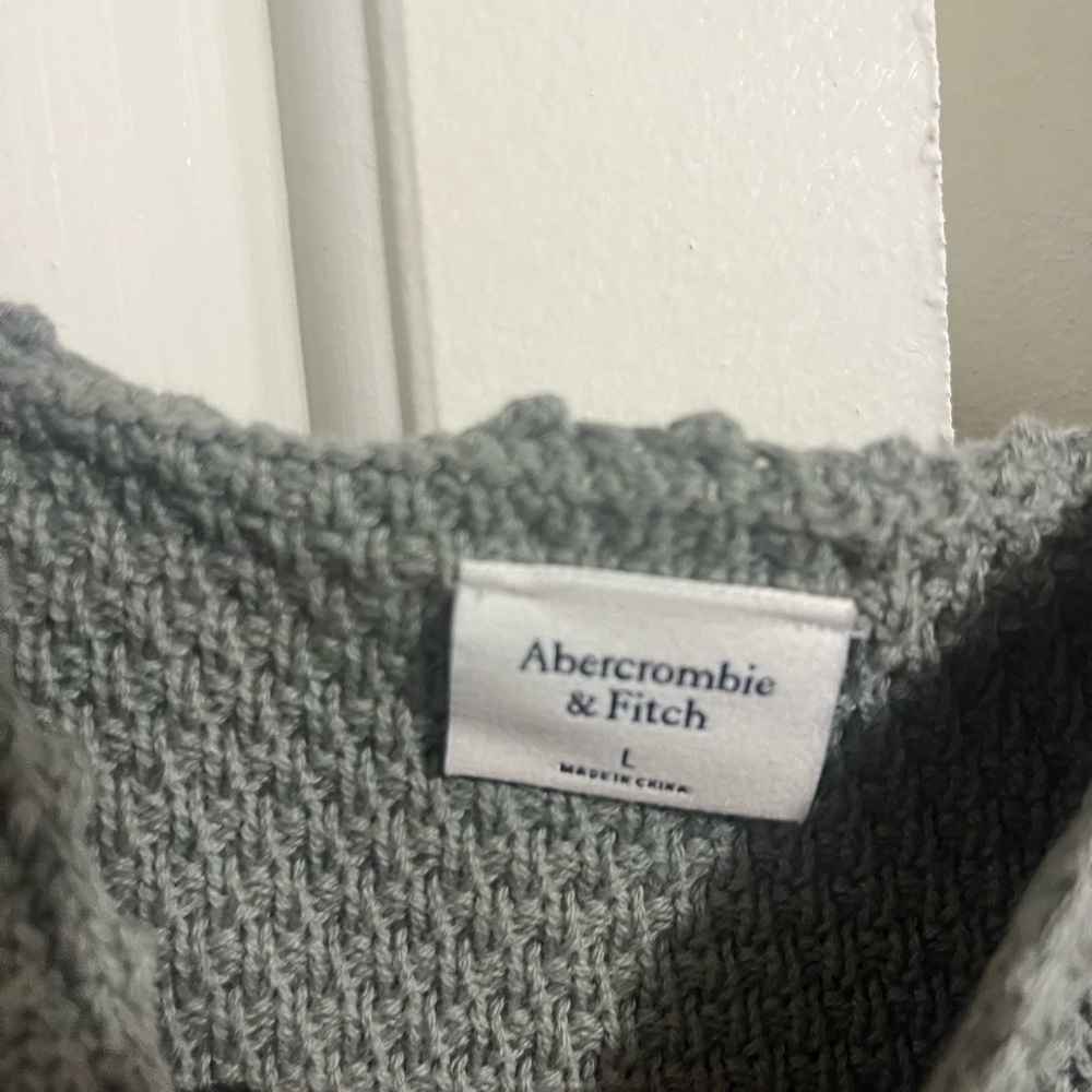 Olive Green Knit Abercrombie Tank - Picture 3 of 3